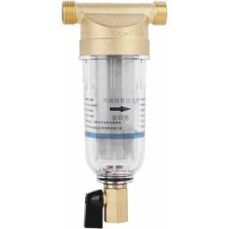 Système de filtration d'eau réutilisable, filtre à sédiments rotatif pour filtre à sédiments de