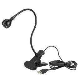 Clip de pince flexible usb sur la lampe de nuit de chevet de lampe de bureau led pour l'étude de la