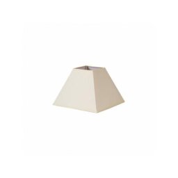 Fabrilamp - Abat-jour Piramide Mezzo E27 beige 30dx13dx22h Popeline tissu