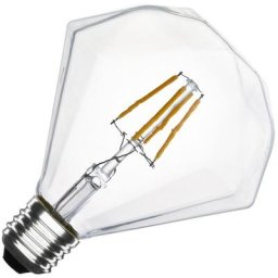 Ampoule led E27 Dimmable Filament Diamond G105 3.5W Blanc Chaud 2000K - 2500K 360º - Blanc Chaud