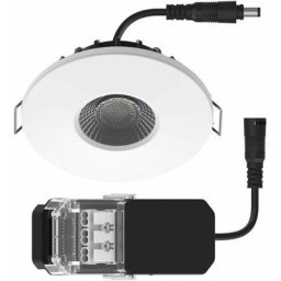 Arum Lighting - Spot Encastrable led 8W milan cct IP65 IK07 avec Transformateur Dimmable