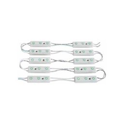 Kit 10 Modules led 12V rectangulaires blanc froid