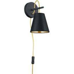 Trio Lighting - Applique Andreus Noir Mat 1x40W E14 - Noir
