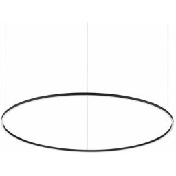 Oracle Ring Plafonnier Led Intégré Noir 150cm 3000K - Ideal Lux