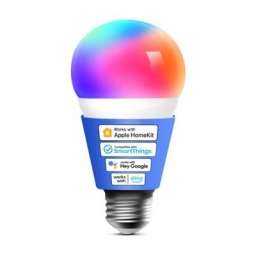 Ampoule led intelligente, ampoule led WiFi intelligente, compatible avec Apple HomeKit, Siri,