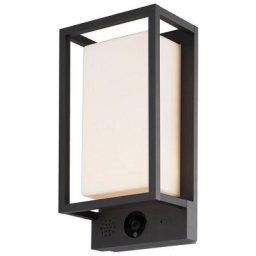 Inspired Mantra Meribel Applique murale caméra/WIFI/CCT, led 9W, 2700-6000K, 530lm, IP54, Graphite,