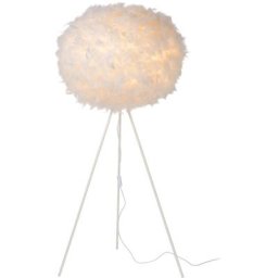 Lampadaire - 1xE27 - Blanc Lucide goosy soft