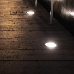 Lot de 2 spots encastrables d'extérieur pour allée de jardin, éclairage au sol pour allée de garage