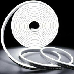Bandes lumineuses néon flexibles, bande led néon étanche à intensité variable parfaite pour la