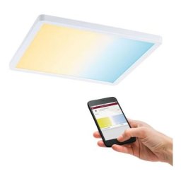 Paulmann - Panneau enc areo VariFit IP44 18W TuneW Zigbee 230x230mm Blanc syn