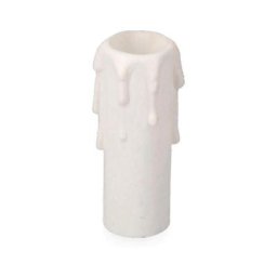Ampoule bougie moyenne pour douille e14 blanc sous film rétractable