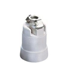 Solera - Douille en porcelaine E-40 Série 777 16A 250V avec support en métal