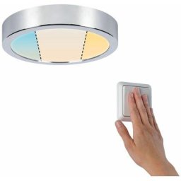Panneau de led IP44 Aviar blanc commutateur 220 13W 2700K chrome 789,25