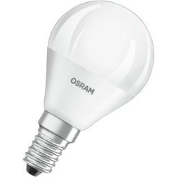 Lampe à led, culot E14, blanc chaud (2700K), mat, forme goutte, en remplacement d'une ampoule