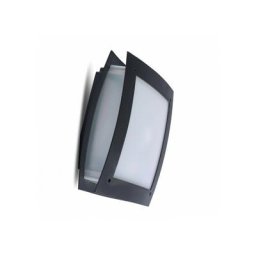 Applique Darwin, polycarbonate, gris urbain - Gris