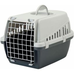 Savic - Cage de transport Trotters grise Taille : l - Gris