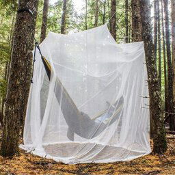 190210240cm Moustiquaire Ultra Large, À Deux Ouvertures avec Sac De Transport Camping, Literie,