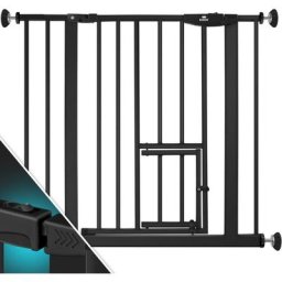 Kidiz® Barrière de sécurité Barrière Barrière d'escalier Barrière pour enfants avec porte pour