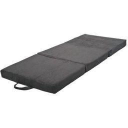 Matelas pliable matelas invité 200x80x10 cm gris
