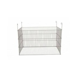 Parc metal ext rect 100 gris