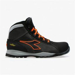 CHAUSSURE SECURITE GLOVE TECH HI PRO S3 SRA HRO ESD NOIR/ORANGE - Diadora - Taille 43 - Noir