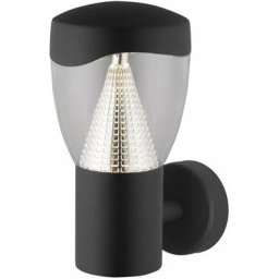 Arum Lighting - Applique extérieure 10W led nabirat Noir Blanc chaud