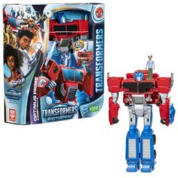 Transformers EarthSpark Spin Changer Optimus Prime et Robby Malto