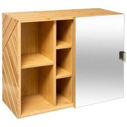Meuble miroir coulissant Bath N Modul bambou - 5 five simply smart - Bambou
