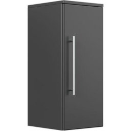 Armoire Aurum-M noir satiné - noir