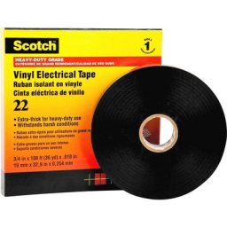 SCOTCH22-50X33 Ruban isolant Scotch® noir (l x l) 33 m x 50 mm 1 pc(s) C053361 - 3M