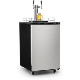 Klarstein - Big Spender Double réfrigérateur pour fût à bière Kit complet 50 l - Noir