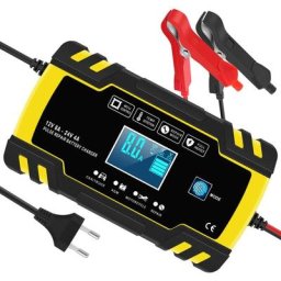 Chargeur, booster et câbles de démarrage Chargeur de Batterie Intelligent Portable 8A 12V/24V avec
