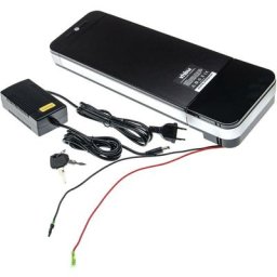 Batterie électrique - porte bagage 11Ah 36V Li-Ion chargeur inclus + port usb compatible avec