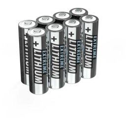 FR06 Pile LR6 (aa) lithium 2850 mAh 1.5 v 8 pc(s) - Ansmann