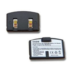 Vhbw - Lot de 2 batteries Ni-MH 60mAh (2.4V) compatible avec Sennheiser ri 500, rr 2500, rr 820, rr