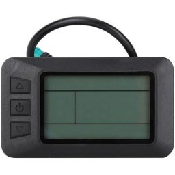 Accessoire électrique de Conversion de vélo kt LCD7 Instrument lcd avec connecteur étanche usb