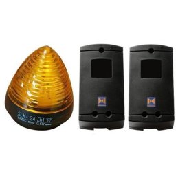 Set de signalisation sk - photocellules + clignotant pour motorisations rotamatic ou versamatic