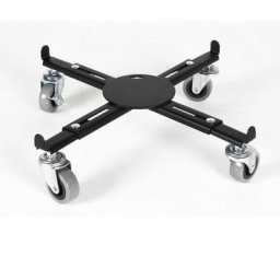 Support extensible a roulettes - Pour Pots de Fleurs Carrés et Ronds - Métal - EDA