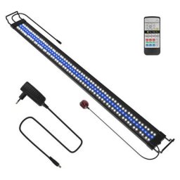 Led Aquarium Dimmable avec Télécommande Éclairage pour Plante Poisson,117.5cm,120-150CM Extensible