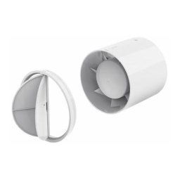 Extracteur d'air silencieux 100 mm 12 w ventilateur de conduit à flux mixte économe en énergie pour