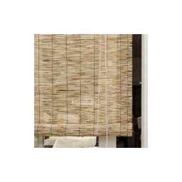 Tapis d'ombrage en bambou Arella avec poulie pour fenêtres 90x180 cm