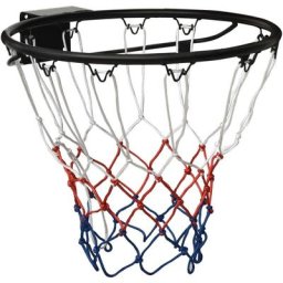 Decdeal - Cerceau de basket Noir 45 cm Acier