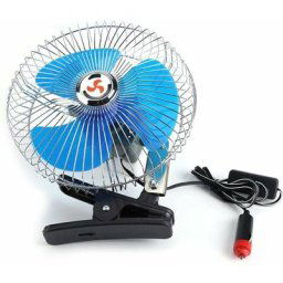 Tumalagia - Mini Ventilateur à Clipper 12V 25W, Ventilateur usb de Voiture Puissant et Silencieux