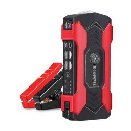 Démarreur de Saut de Voiture, 2500A Peak 23800Mah Démarreur de Saut de Batterie de Voiture Portable