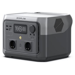 Ecoflow - Station électrique portable river 2 max, batterie LiFeP04, 512 Wh charge rapide en 1