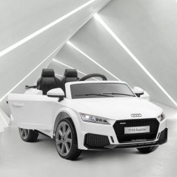 【Nouveau】Elektro-Kinderauto, Audi TT RS 12V Elektroauto mit 2×30W Motoren, 2,4G-Fernbedienung,