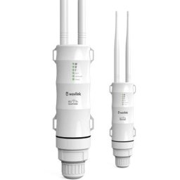 Wavlink AC600 Amplificateur WiFi/Repeteur WiFi Puissant Exterieur en Charge Poe/Dual-Band 2.4+5G/2
