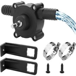 Pompe de perceuse électrique, pompe à eau mini pompe de perceuse électrique à main pompe