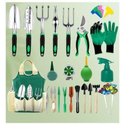 Outils de jardinage Kit d'outils de jardinage avec sac de rangement, arrosoir, gants de jardinage