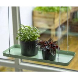 Plateau suspendu pour plantes - Etagères à fleurs - Rectangulaire Vert s Chic-920757 - Vert